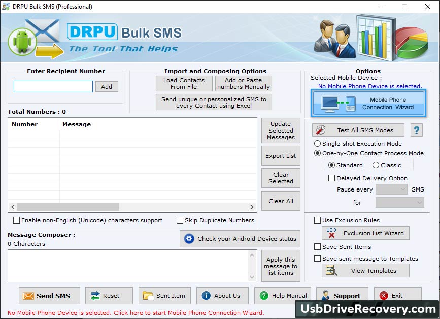 Bulk SMS Software – Professional