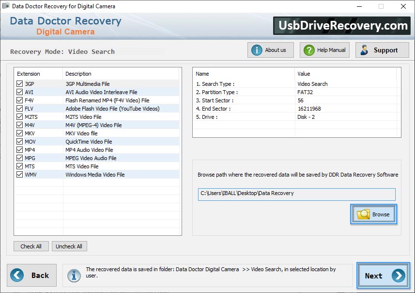 Digital Camera Data Recovery Software