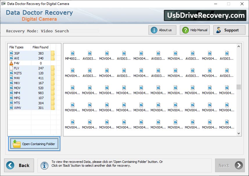 Digital Camera Data Recovery Software