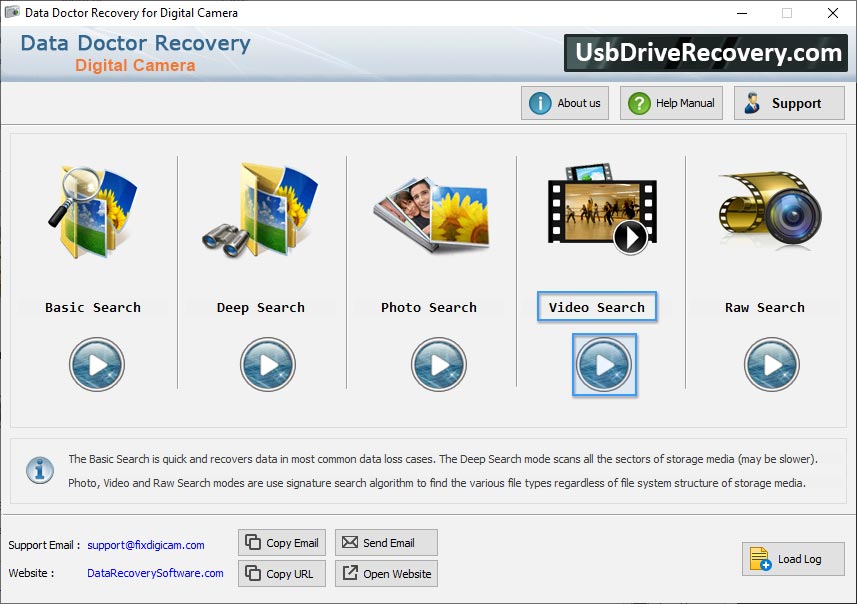 Digital Camera Data Recovery Software