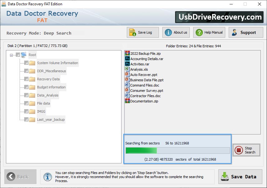 FAT Data Recovery Software