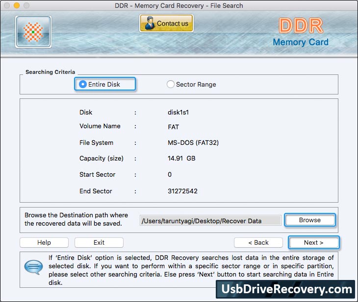 Mac Memory card data recovery software