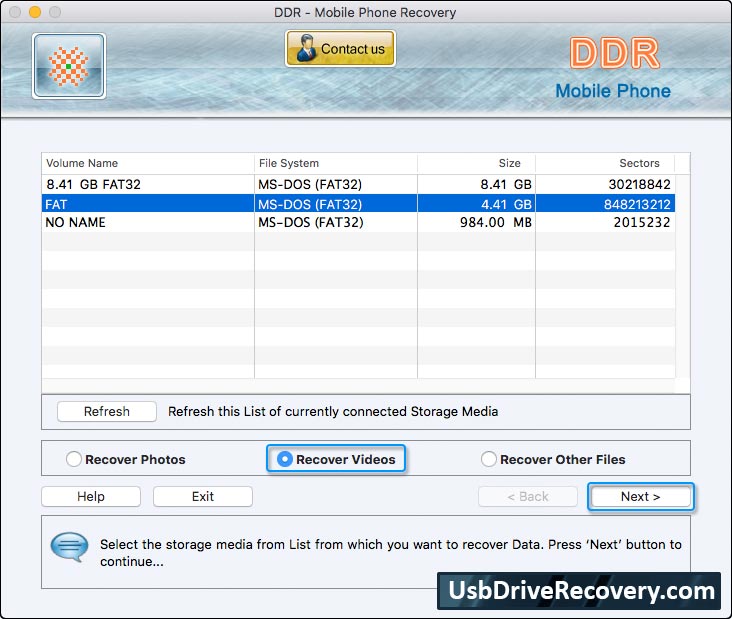 Mac Mobile Phone data recovery software