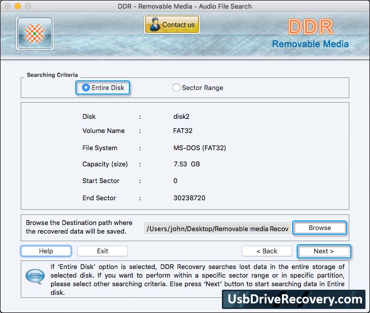Mac Removable media recovery software