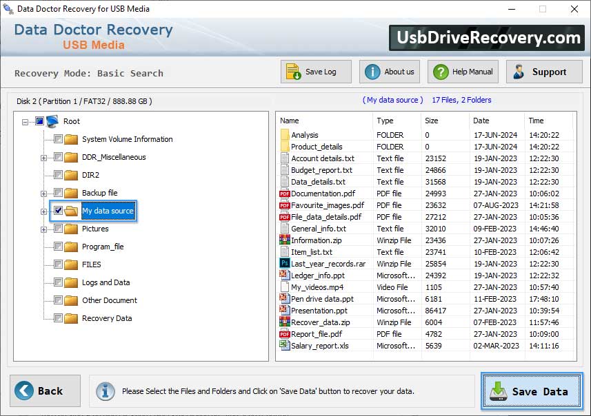 USB Flash Drive Data Recovery Software